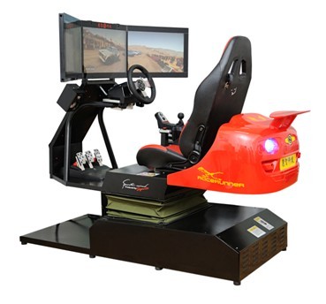 4D動(dòng)感汽車駕駛模擬器
