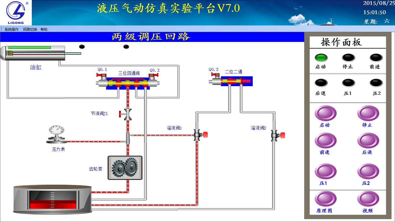 系統(tǒng)仿真參數(shù)設(shè)置界面圖