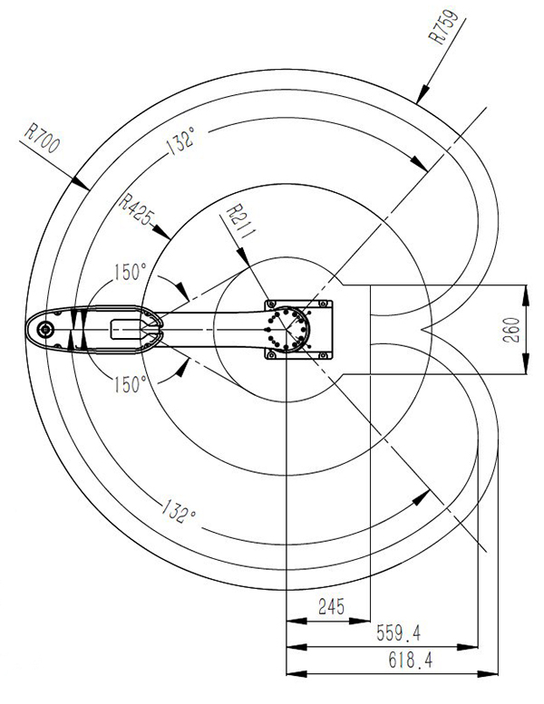 工業(yè)機(jī)器人參數(shù)圖